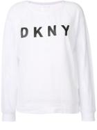 Dkny Logo Tee - White