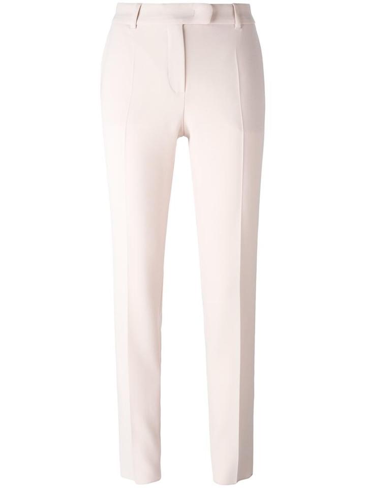 Max Mara - Slim-fit Tailored Trousers - Women - Polyester/triacetate - 40, Nude/neutrals, Polyester/triacetate