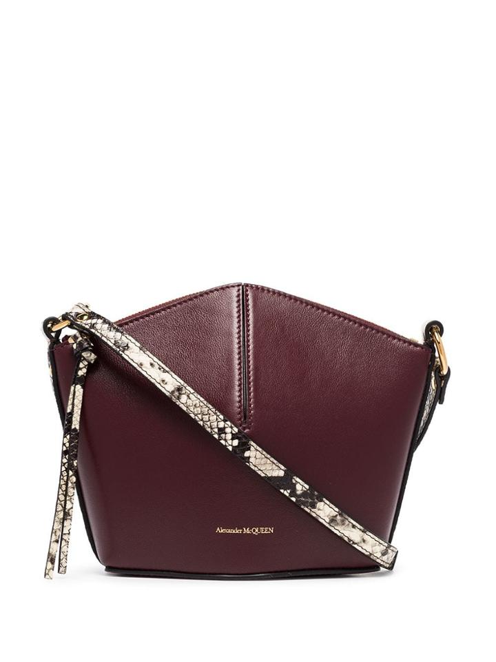 Alexander Mcqueen Mini Bucket Crossbody Bag - Red