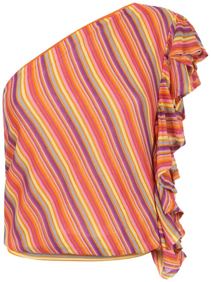 Cecilia Prado Helenice One Shoulder Top - Multicolour