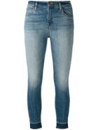 J Brand Faded Skinny Jeans - Blue