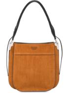 Prada Margit Suede Bag - Brown