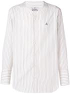 Vivienne Westwood Round Neck Striped Shirt - Neutrals