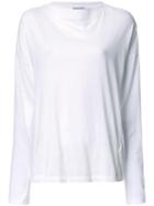 Bassike Boatneck T-shirt, Women's, Size: 6, White, Organic Cotton