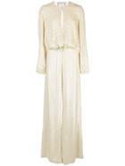Alexis Ismet Embellished Palazzo Jumpsuit - Gold