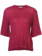Ryan Roche Flared Design Blouse