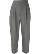 Ballsey Cropped Tailored Trousers - Grey