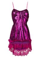 Christian Pellizzari Sequins Mini Dress - Pink