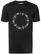 Mcq Alexander Mcqueen Printed Logo T-shirt - Black