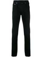 Neil Barrett Three Stripe Slim Fit Jeans - Black