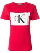 Calvin Klein Jeans Logo Print T-shirt - Red