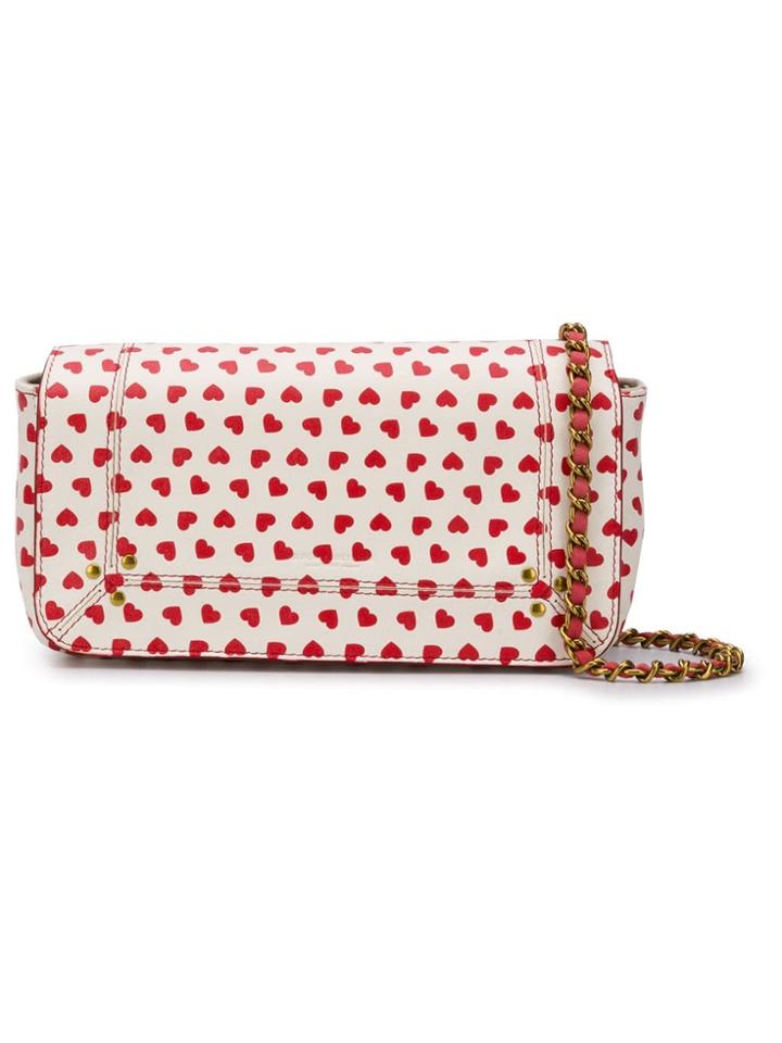 Jérôme Dreyfuss Saint Valentin Edition Bob Bag - White