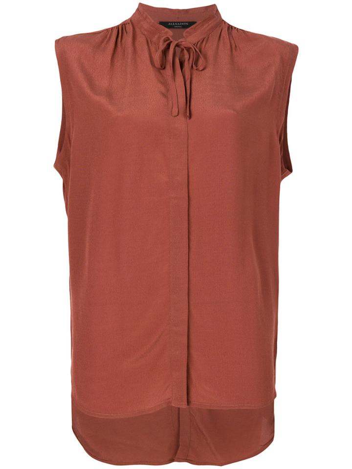 All Saints Raya Shirt - Brown