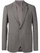 Rick Owens One Button Blazer - Grey