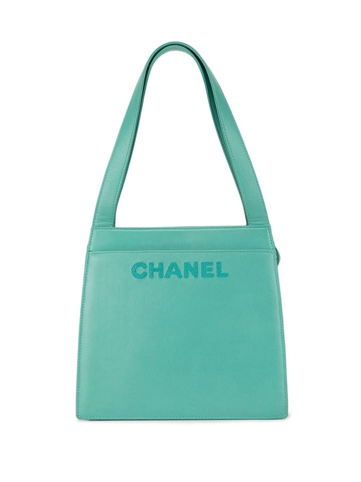 Chanel Pre-owned Cc Tote Bag - Green