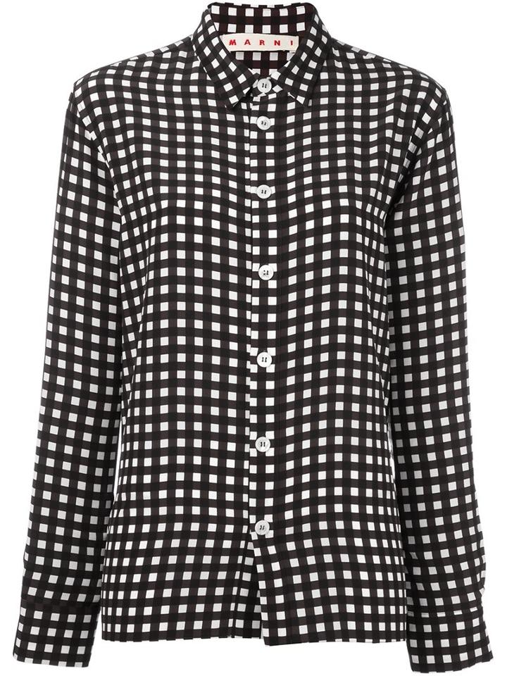 Marni Grid Print Shirt