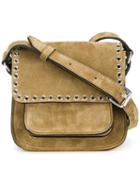 Isabel Marant Marfa Crossbody Bag, Women's, Green, Suede