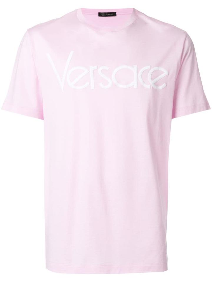 Versace Collection Logo T-shirt - Pink