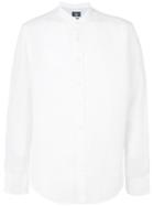 Hackett - Plain Shirt - Men - Linen/flax - S, White, Linen/flax