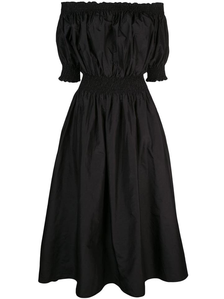 Adam Lippes Off-shoulder Long Dress - Black