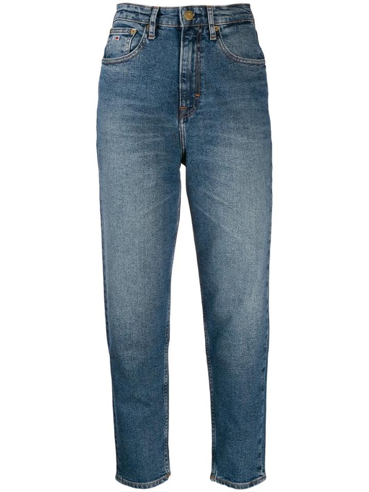 Tommy Jeans High-rise Tapered Jeans - Blue