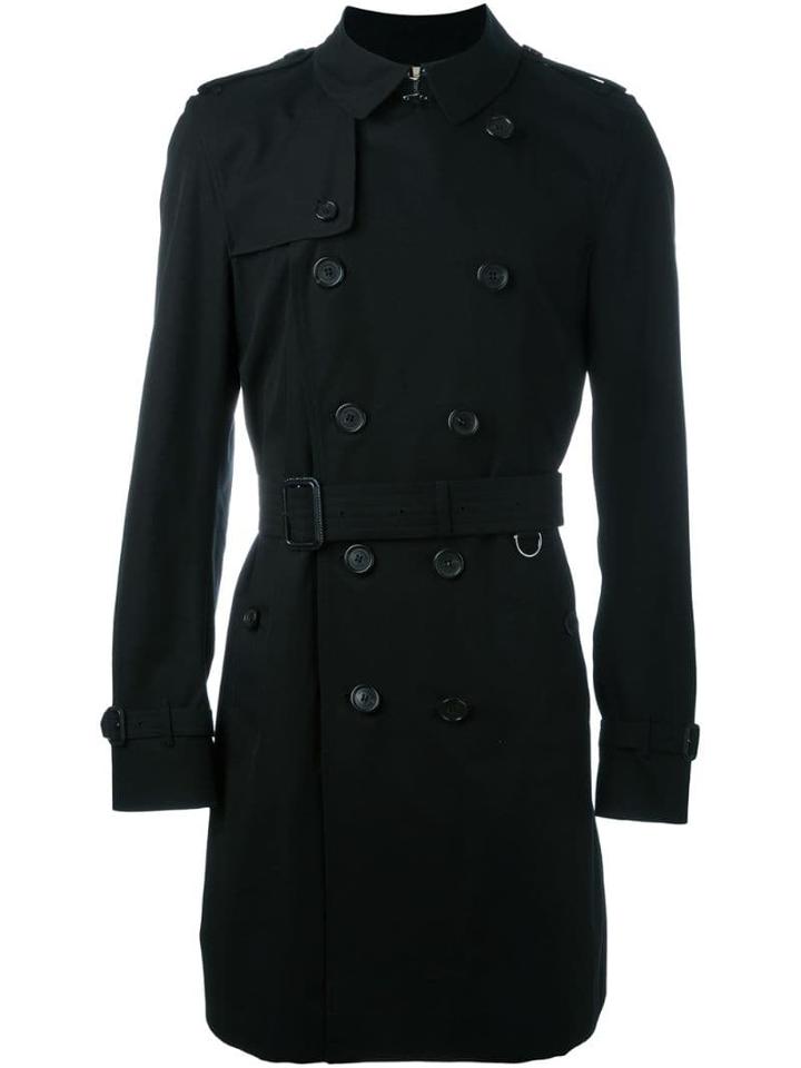 Burberry The Kensington - Long Trench Coat - Black