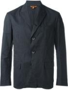 Barena Two Button Blazer, Men's, Size: 50, Blue, Cotton/ramie/elastodiene