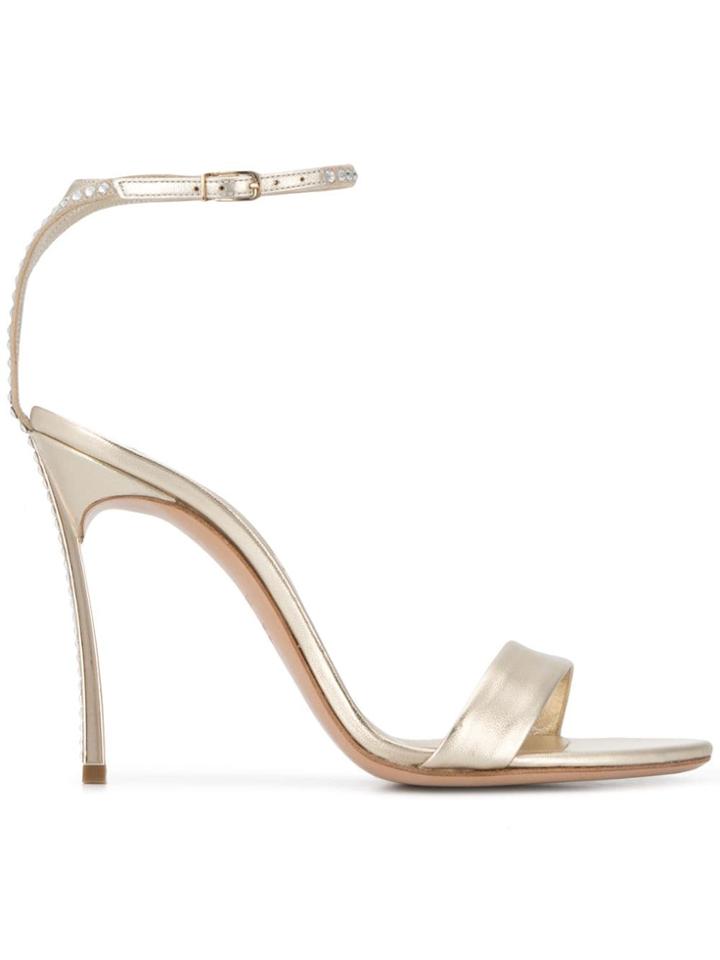 Casadei Blade Judith Sandals - Gold