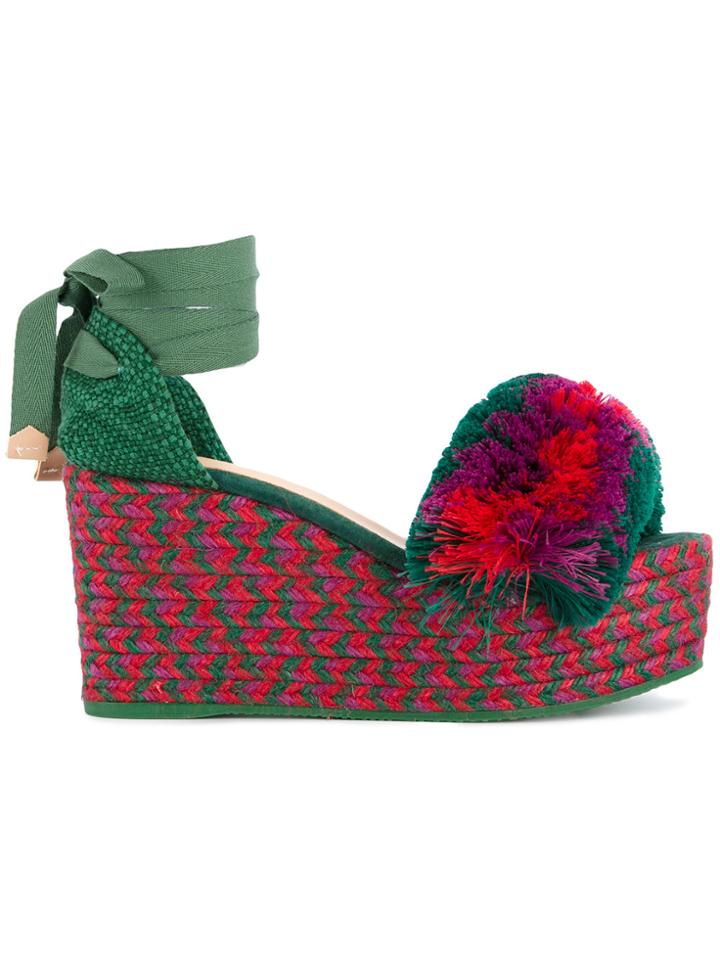 Castañer Elodea Espadrilles - Green