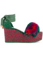 Castañer Elodea Espadrilles - Green