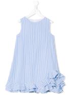 Striped Dress - Kids - Cotton - 2 Yrs, Blue, Simonetta