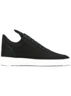 Filling Pieces Black Low Top Lane Sneakers