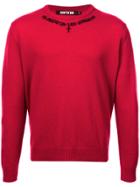Adaptation Cashmere Crew Neck Sweater - Red