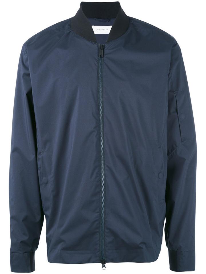 Holzweiler - Bomber Jacket - Men - Polyester/nylon - S, Blue, Polyester/nylon