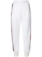 Aviù Side Stripe Track Pants - White