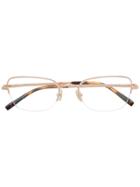 Boucheron Rectangle Frame Glasses - Metallic