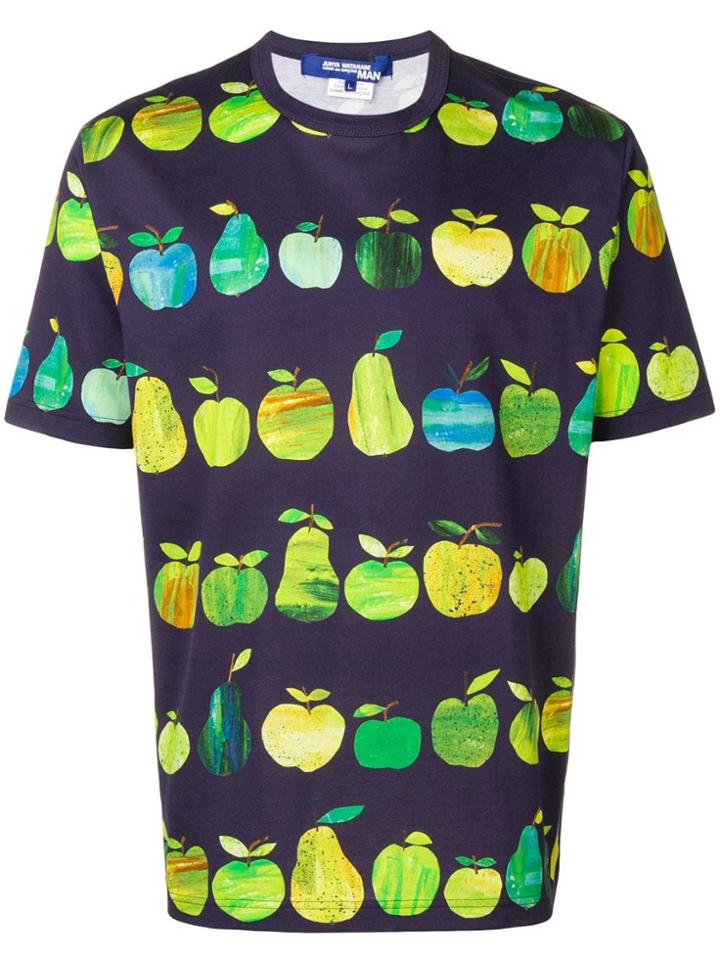 Junya Watanabe Man Apples & Pears T-shirt - Blue