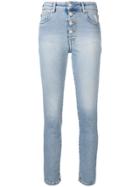 Iro Buttoned Skinny Jeans - Blue