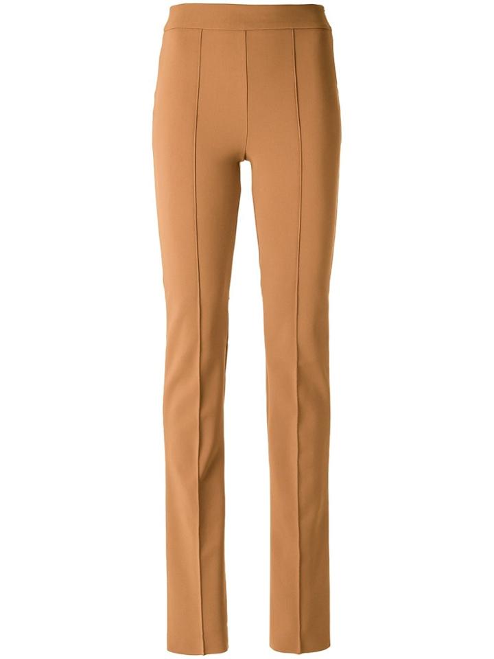 Gloria Coelho Straight Trousers - Nude & Neutrals