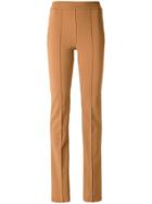 Gloria Coelho Straight Trousers - Nude & Neutrals