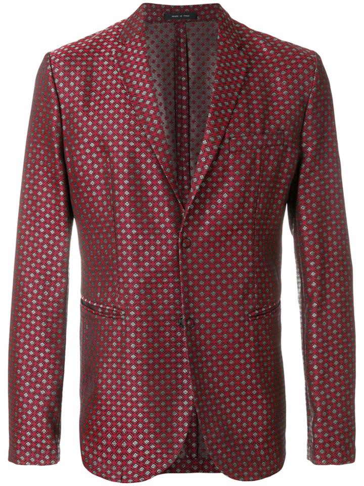 Emporio Armani Patterned Tailored Blazer