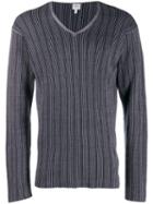 Giorgio Armani Pre-owned 1990's Knitted Jumper - Grey
