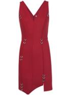 Mugler Piercing Detail Asymmetric Dress