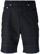 Neil Barrett Denim Shorts, Men's, Size: 31, Blue, Elastodiene/polyamide/cotton