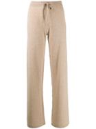 Chinti & Parker Flared Knit Trousers - Neutrals