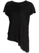 Cinq A Sept Asymmetrical T-shirt - Black