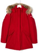 Woolrich Kids Faux Fur Hooded Coat - Unavailable