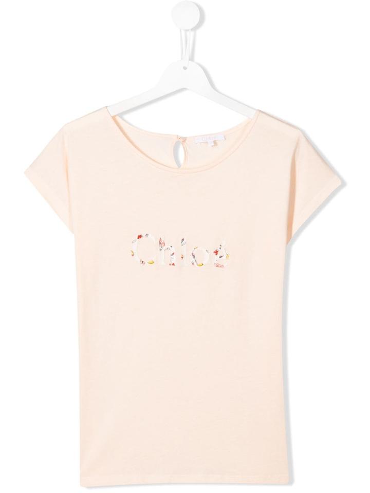 Chloé Logo T-shirt - Pink