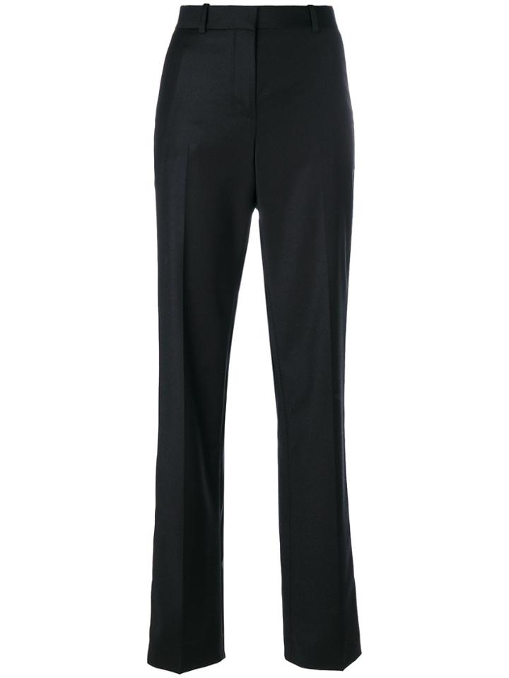 Givenchy Gold Embroidered Side Stripe Trousers - Black