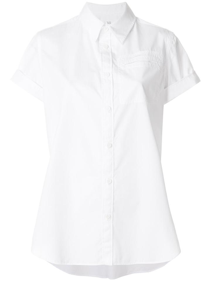 Y's Short Sleeve Shirt - White